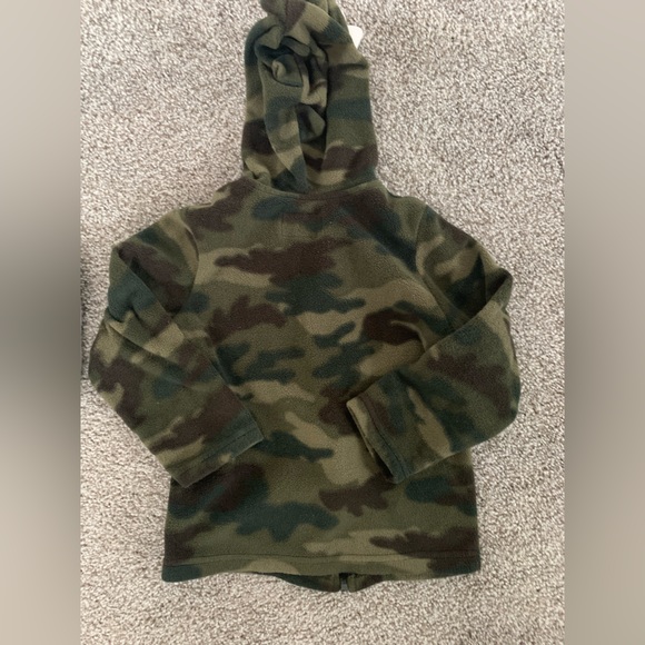 Boys 4T Camo Zip Up Hoodie Sweater Jackets - Picture 8 of 10